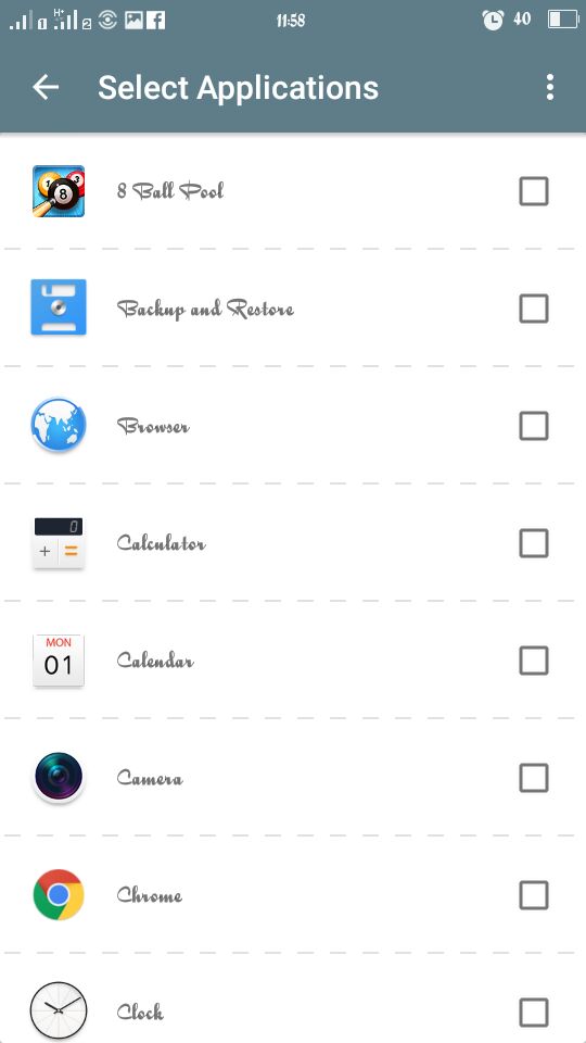 Скриншот Boomerang Notifications: меню отложенных уведомлений