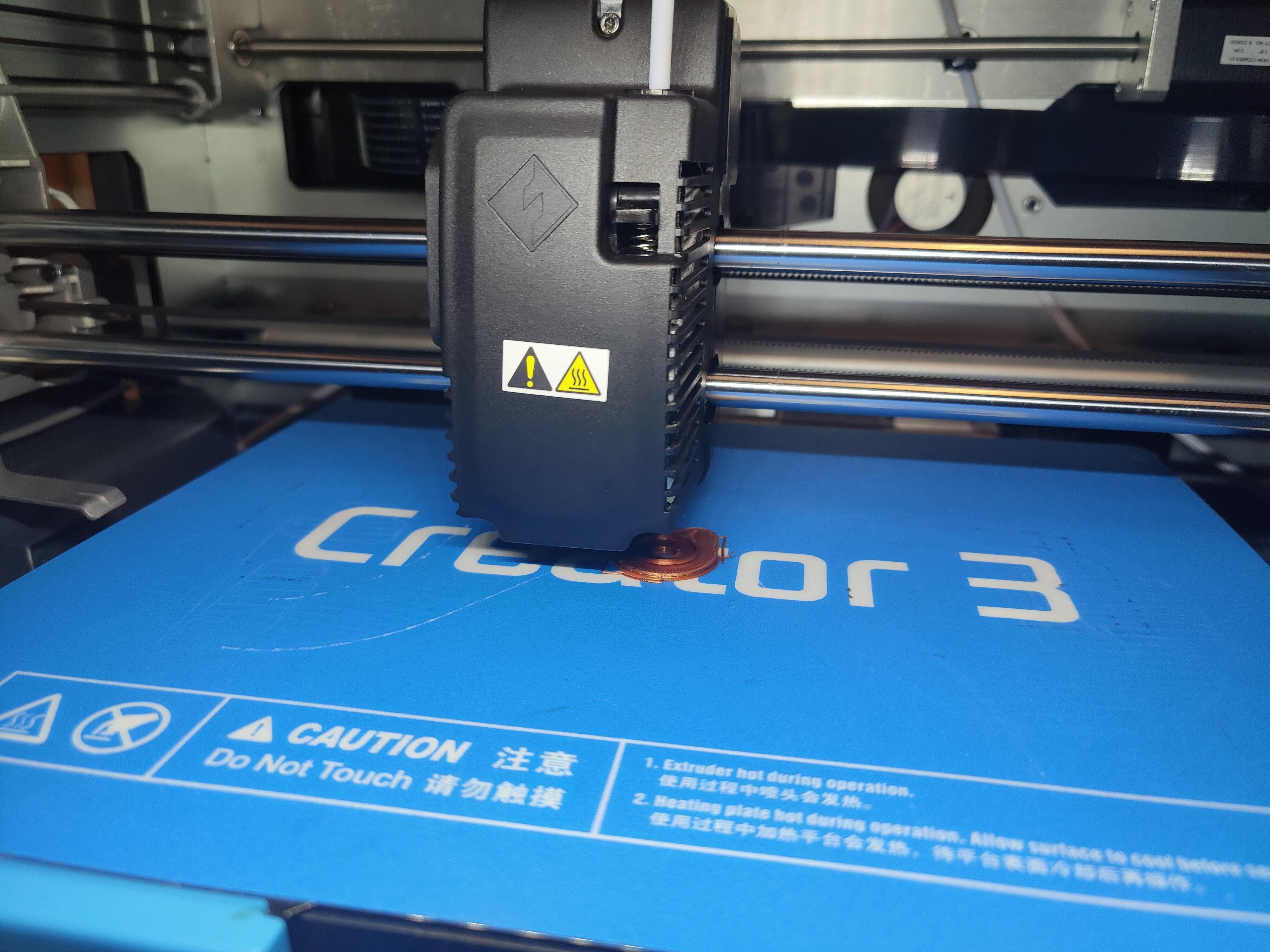 Процесс печати украшений