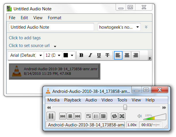 Двойной клик по файлу откроет его в VLC