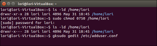 Открытие gedit от имени root