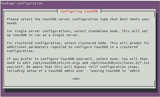 Установка CouchDB на Ubuntu 18.04