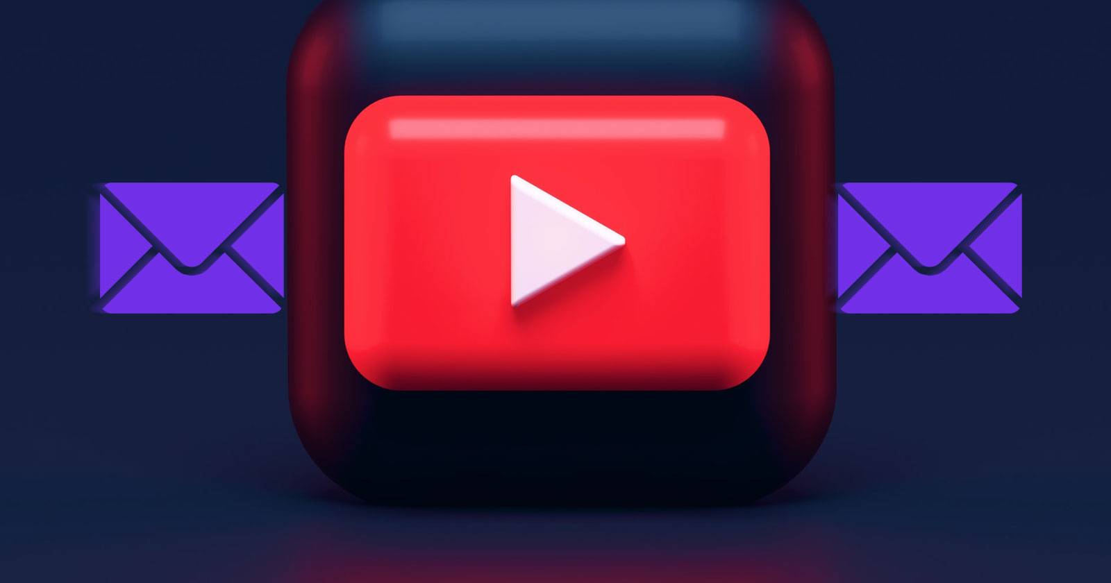 Сообщение автору на YouTube