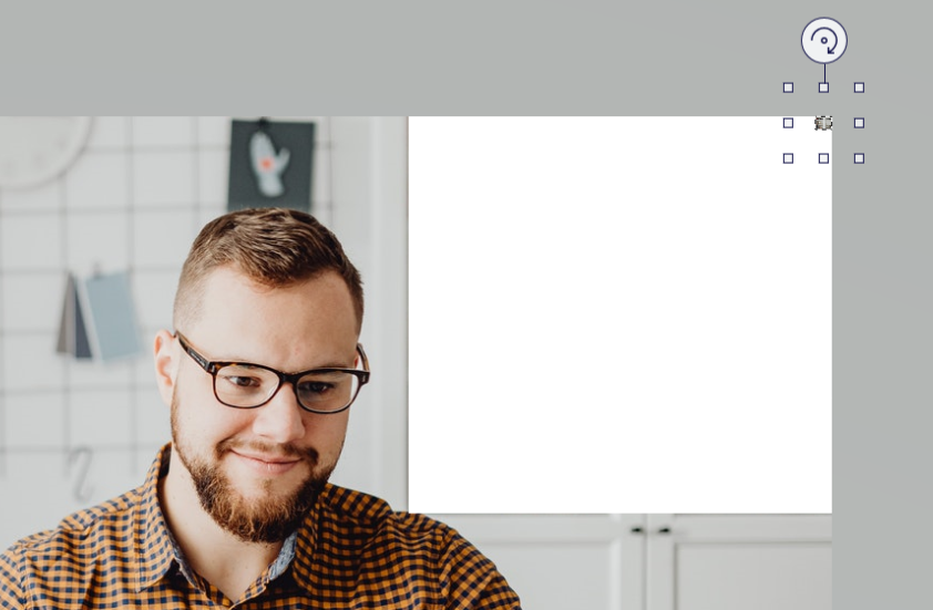 Reselecting the Resized Part of the Image in Paint 3D
