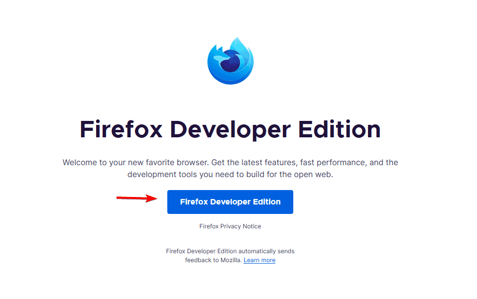 Скачать Firefox Developer Edition — инструкция