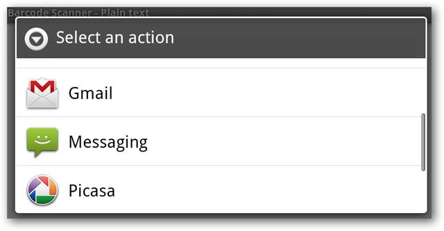 Варианты отправки: Email, IM, Facebook, Twitter