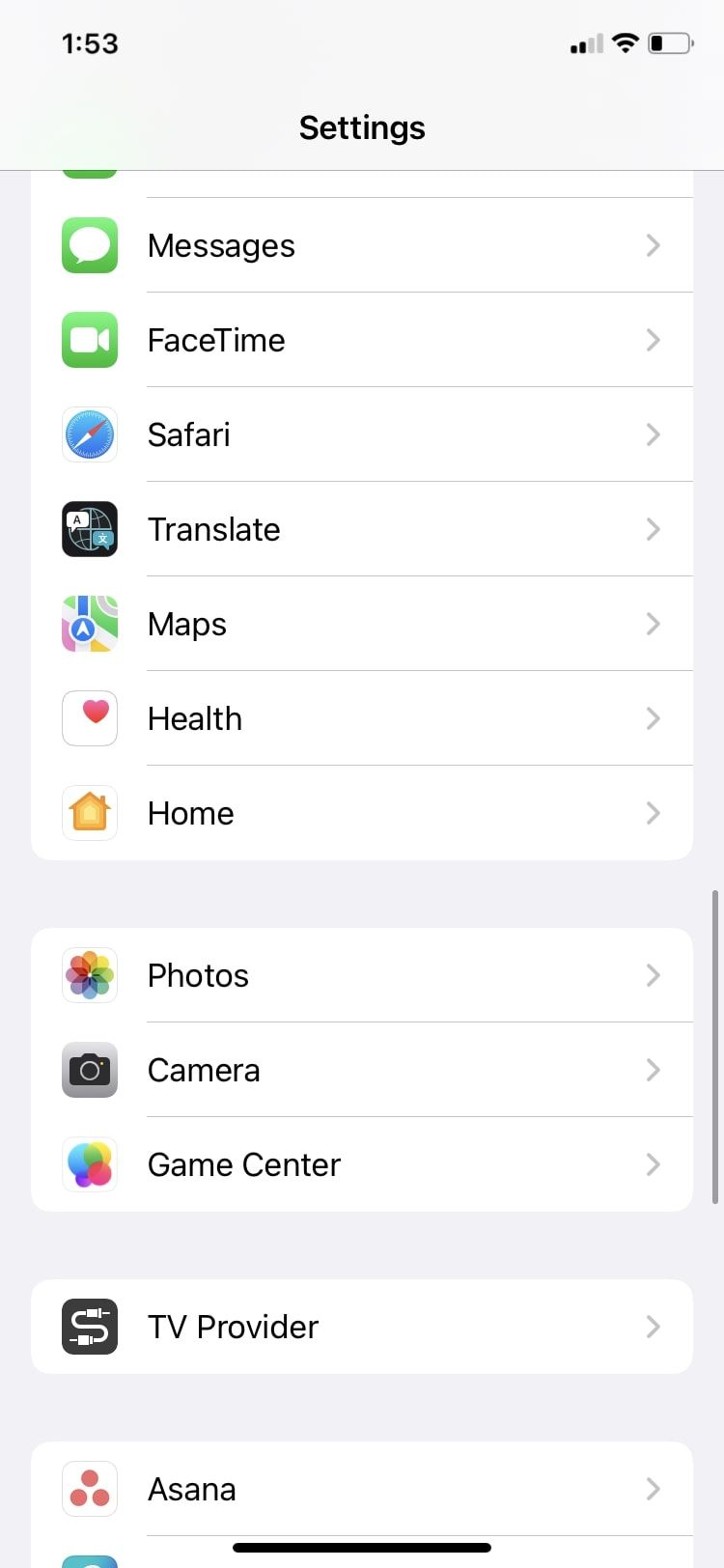 Настройки камеры в iPhone