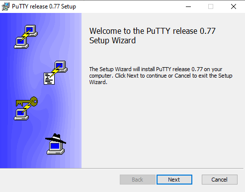 Putty Installation Wizard