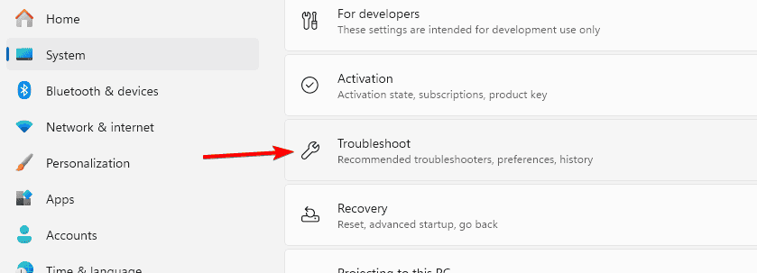 Executar Solucionador de Problemas no Windows 11