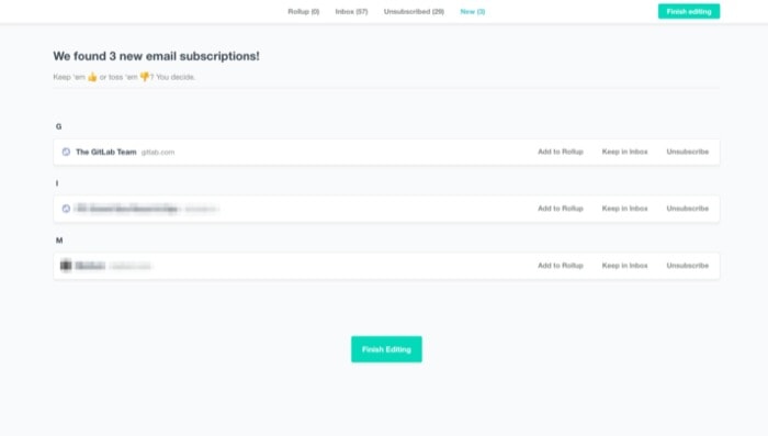 unsubscribe from unwanted emails using third-party service