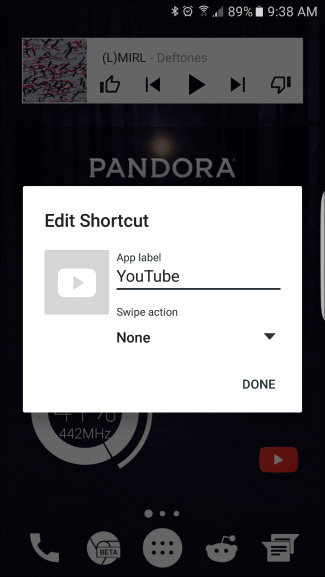 Сохранение изменения иконки