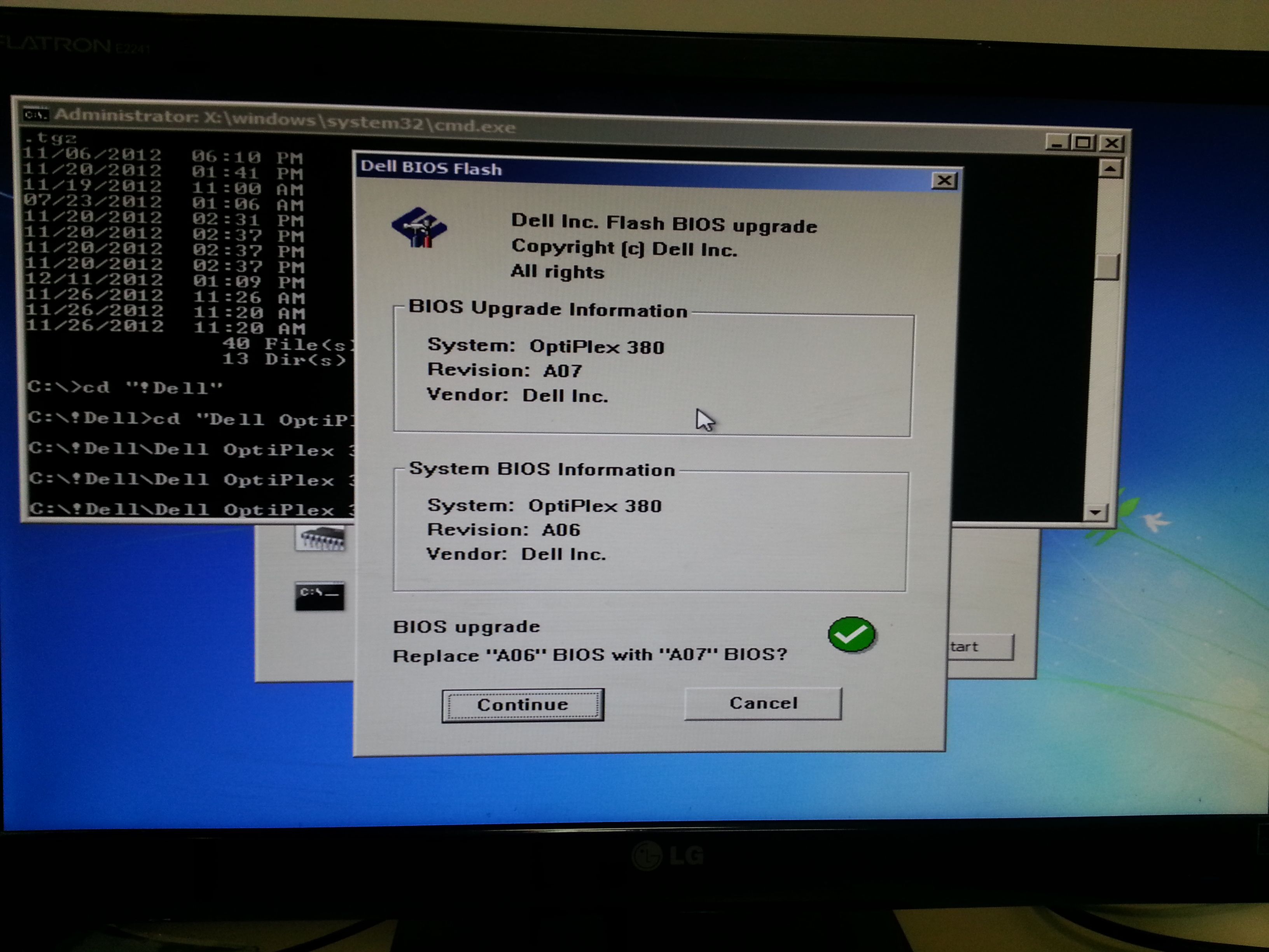 Пример: утилита обновления BIOS в WinPE