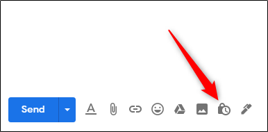 Значок конфиденциального режима: замок со значком часов