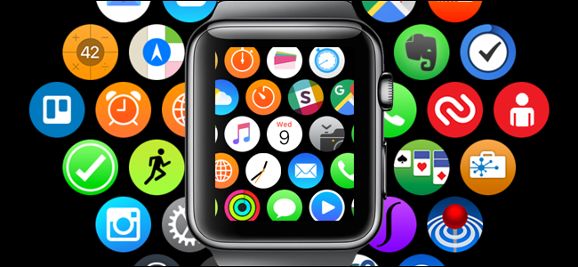 Apple Watch и iPhone рядом, значок приложения Watch на iPhone
