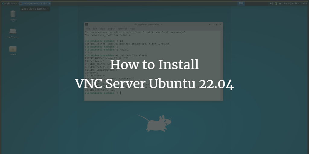 Установка и настройка VNC на Ubuntu 22.04