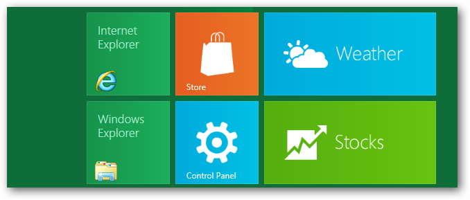 Панель параметров Windows 8 — выбор пользователей