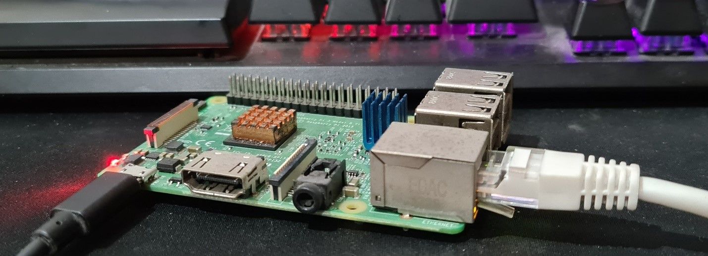 connect ethernet to raspberry pie