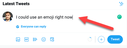 Щёлкните правой кнопкой мыши в текстовом поле.