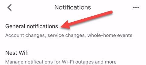 Общие уведомления