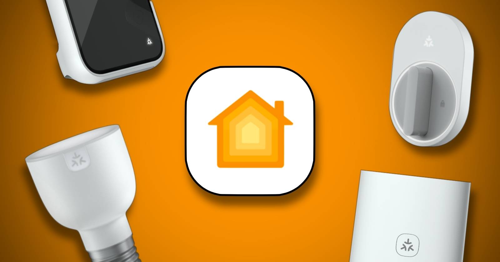 Apple Home App Logo In Front Of Matter Accessories