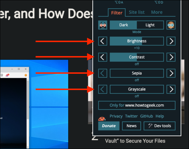 Настройка тёмной темы в Chrome