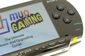 PSP с установленной кастомной прошивкой