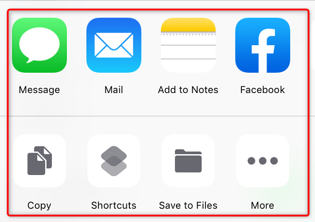 Выберите способ поделиться ссылкой на календарь.