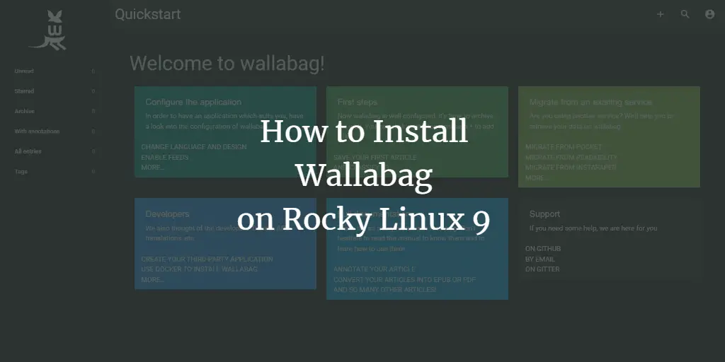 Установка Wallabag на Rocky Linux 9