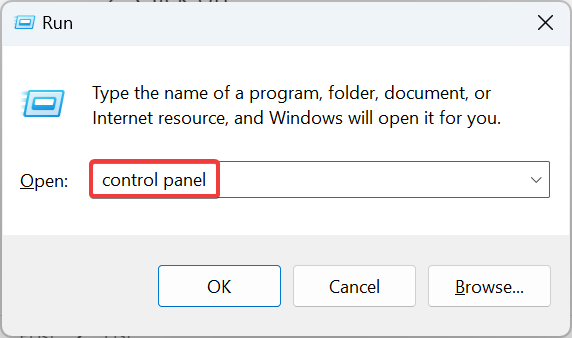Панель управления