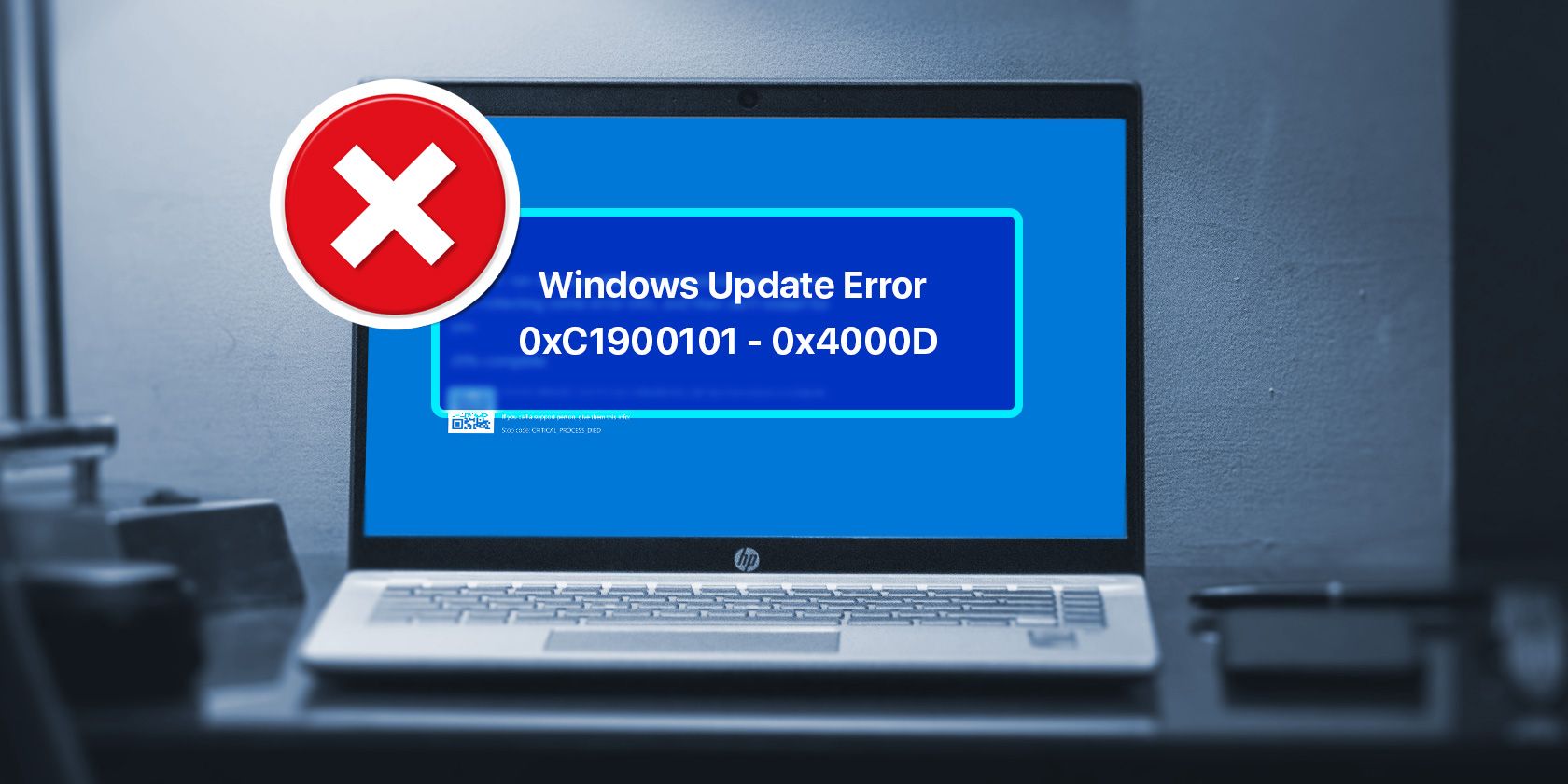 Исправление ошибки 0xC1900101 - 0x4000D в Windows