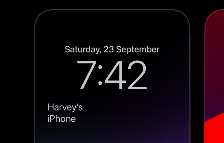 Виджет AnyText на экране блокировки iPhone