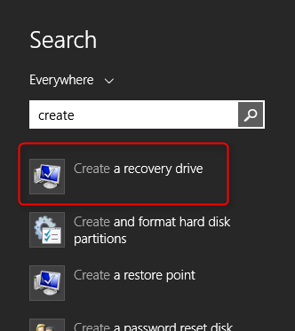 windows recovery