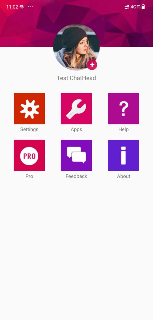 Selezione delle app supportate in DirectChat
