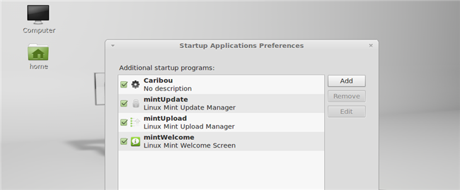 Автозапуск программ в Linux Mint — как включить