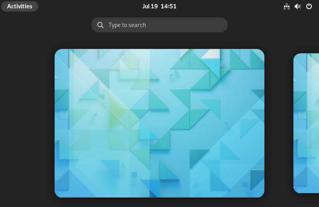 Arch Linux live ISO GNOME desktop