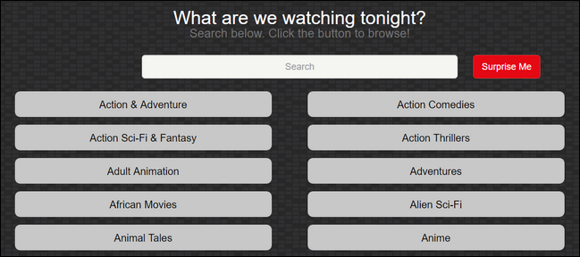 Иллюстрация расширения FindFlix в окне браузера