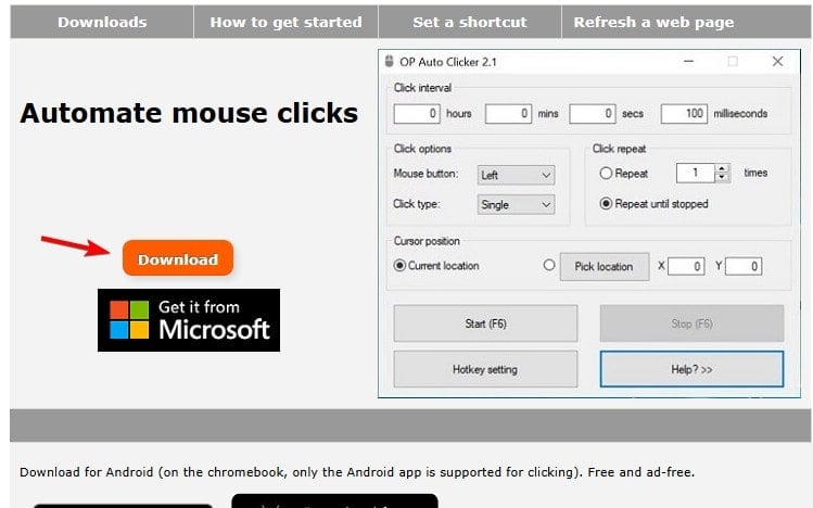 OP Auto Clicker: как настроить и использовать