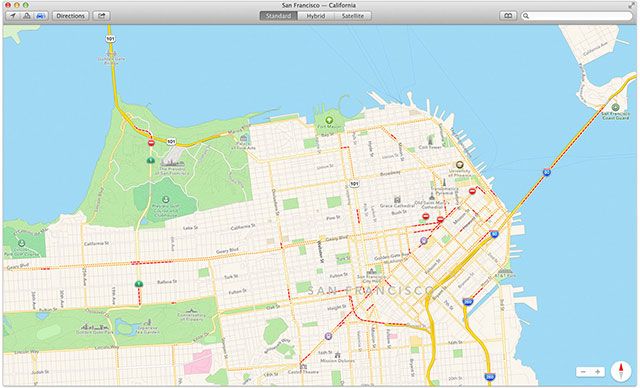 iBooks и Maps на Mac: чтение и маршруты на рабочем столе