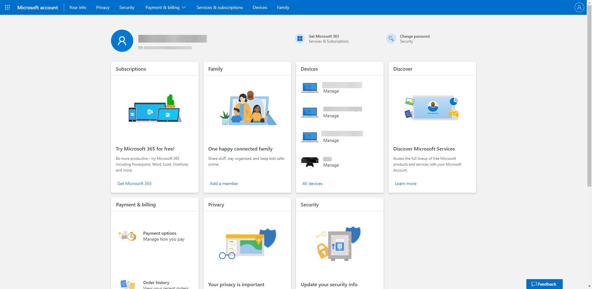 Кнопка «Добавить устройство» в интерфейсе Microsoft