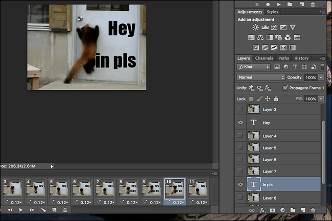 Добавлен второй текстовый слой, отображается позже в анимации