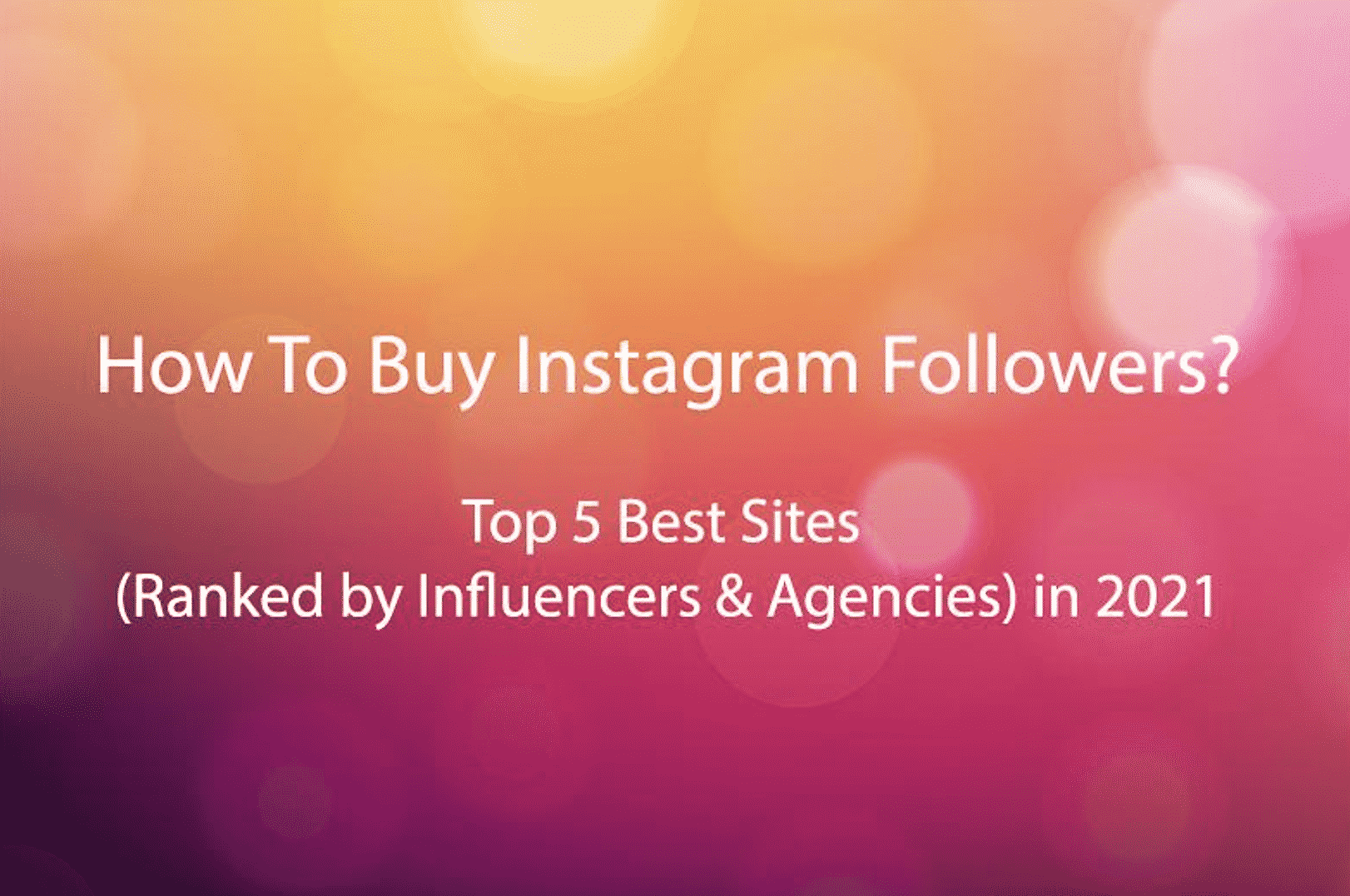 Купить подписчиков в Instagram: 5 надёжных сервисов