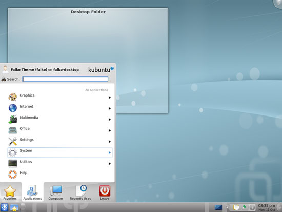Обновление Kubuntu 10.04 до 10.10