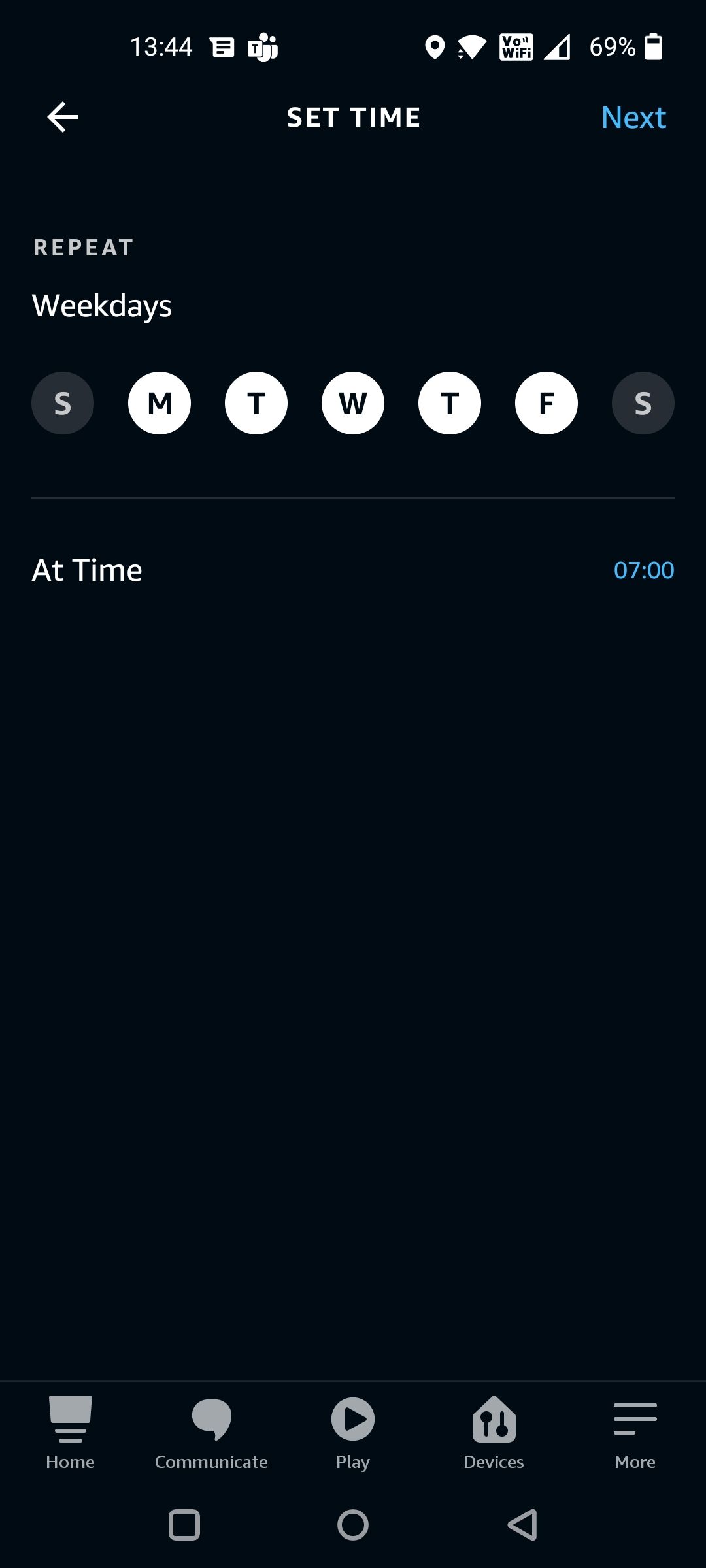 Set Schedule for Start Your Day Routine