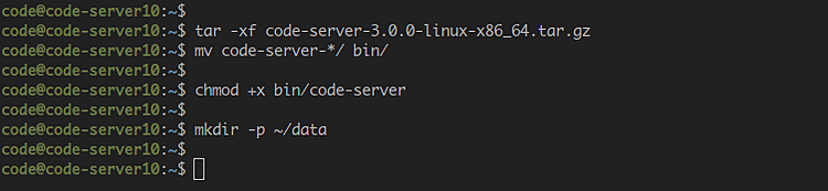 Code-Server на Debian Buster с Nginx и SSL