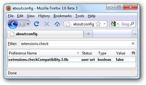 Преференс появился в списке about:config