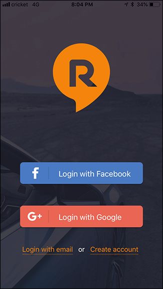 Интерфейс авторизации — вход в учётную запись