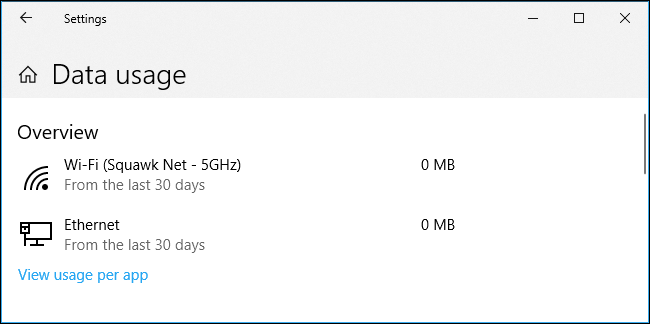 Пустая статистика использования после сброса