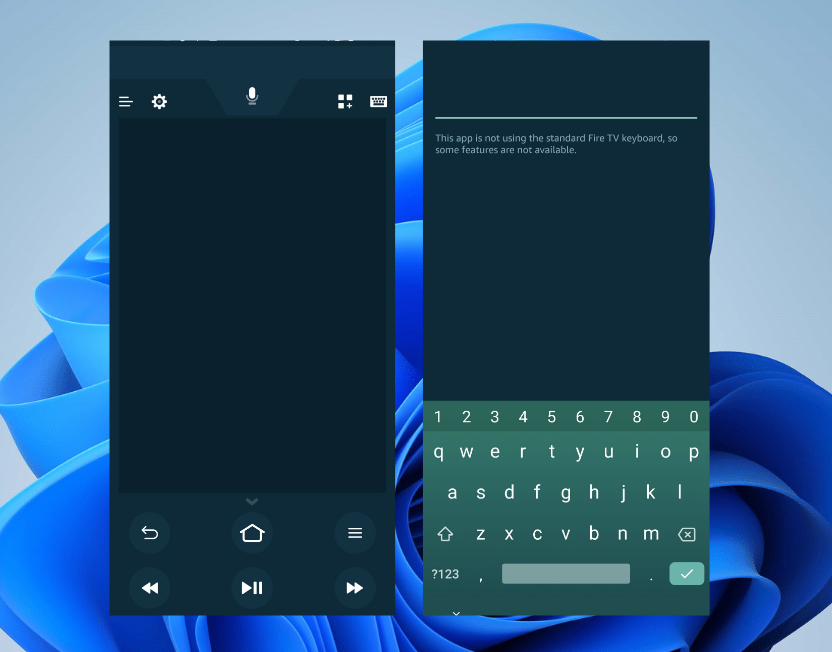 Приложение распознает Fire TV Stick в сети