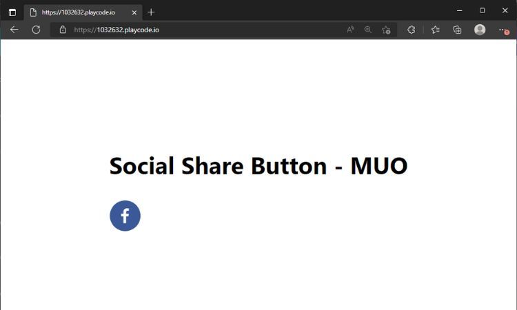 Кнопка «Поделиться в Facebook» в React‑приложении