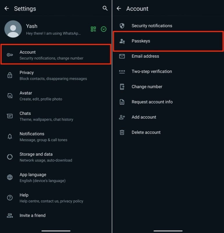 WhatsApp Passkeys: настройка и безопасность