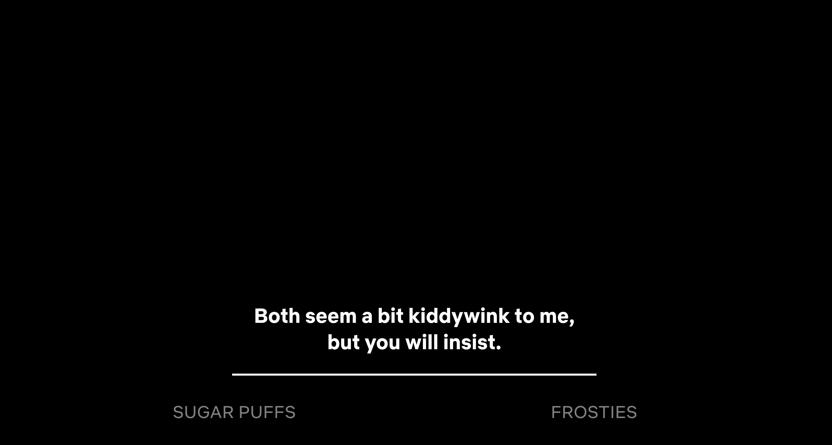 Выборы в интерактивном эпизоде Black Mirror: Bandersnatch.